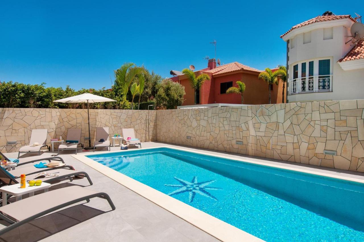 Curie With Pool By Villagrancanaria マスパロマス エクステリア 写真